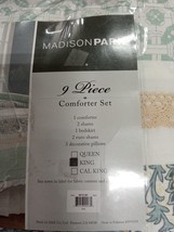 Madison Park Dawn 9pc. King Comforter Set, Aqua. 722bp - £77.53 GBP