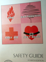 Home emergency preparedness guide HELP Fire First Aid Earthquake 1996 - $10.10