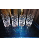 Faberge Crystal Oberon High Ball Glasses - $792.48 CAD