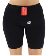 Coony Women&#39;s Stretch Lightweight Athletic Gym Sport Black Workout Short... - $12.85 CAD