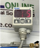 SMC ZSE40-W1-22L Digital Pressure Vacuum Switch 10 to -101.3kPa ZSE40 Se... - $2,476.45 MXN
