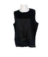 Quince Black Linen Sleeveless Tank Top Medium New With Tags - $25.63