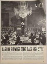 1946 Magazine Photos Article Fashion Show Models Hotel Pierre New York,NY - $15.28