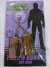 Tiger &amp; Bunny  (Sky High) Japanese Anime Collectible Fastener/Keychain/Phone Cha - £4.79 GBP