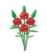 DIY rose flowers buliding blocks assemble toy - $47.98 CAD