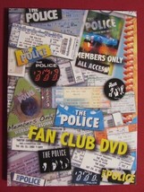 The Police Fan Club Dvd Exclusive Live Content From 2007-08 World Tour Rare Oop - £13.58 GBP