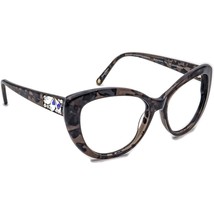 Jimmy Crystal Women&#39;s Sunglasses Frame Only JCS225 Black Pearl Cat Eye 54 mm - £39.32 GBP