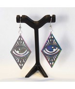 Lot of 6 3D Printed Diamond Earrings with  other designs | Occult-Inspired State - $463.92 MXN