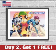 Full Metal Panic Poster 18&quot; x 24&quot; Print Anime Wall Art 7 - £10.60 GBP