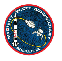 5&quot; Nasa Apollo 9 Military Sticker Decal Usa Made - £21.32 GBP
