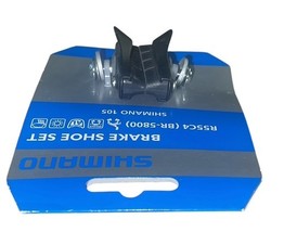 Shimano R55C4 Brake Shoe Set BR-5800 105 Road Bike Pads Made Japan image 3