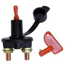 Uriah Products UV418600 Battery 2 Keys Cut-Off Switch, 12V DC, 50A, Blac... - $48.62 CAD