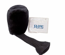 Vintage Pro Source Universal Black Golf Club Head Cover #3 + R-bag Pouch - £9.55 GBP