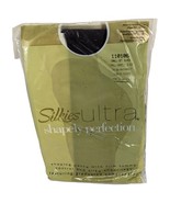 Silkies Pantyhose Off Black Ultra Shapely Perfection Tummy Control 11010... - $373.64 MXN