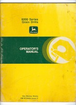 Vintage John Deere 8000 Grain Series Drills Operators Manual Tractor OM-N159450 - £11.64 GBP