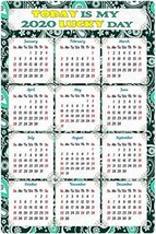 2020 Magnetic Calendar - Calendar Magnets - Today is My Lucky Day - Edit... - £12.45 GBP