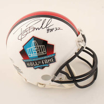 Tony Boselli Signed Hall of Fame Logo Mini Helmet Inscribed &quot;HOF 22&quot; (Sc... - $96.03