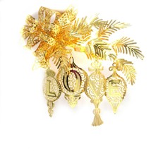 2008 Season of Love Danbury Mint Christmas Ornament 23k Gold Plated - £42.75 GBP