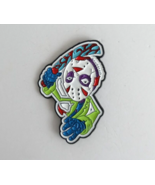 New Jason Voorhees With Machete Cartoon Enamel Lapel Hat Pin - $9.49 CAD