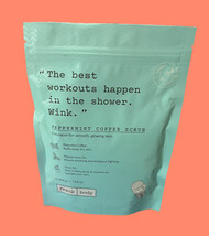 FRANK BODY PEPPERMINT COFFEE BODY SCRUB 7.05 OZ. NIP &amp; SEALED - $14.84