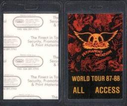 1987-88 Aerosmith Laminated All Access OTTO Backstage Pass from the Permanent... - £7.59 GBP