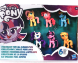 Hasbro My Little Pony Friendship For All Collection 6 Pony Figures Age 3 Up - $41.99
