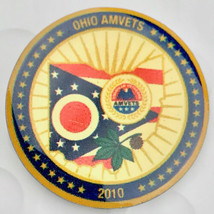 Ohio Amvets Always Serving VeteransUSA Metal 2010 - £7.95 GBP