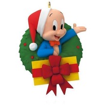 Hallmark Ornament 2015 Looney Tunes - Porky Pig - Merry Christmas Folks ... - $14.95