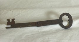 Folding Skeleton Key Steel Rustic Condition Vintage Antique - £10.22 GBP