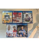 Lot of 5 Madden NFL Sony Playstation 4 PS4 Game 19 20 21 22 23 Working - €20,46 EUR