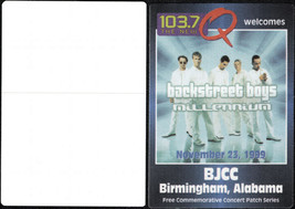 Backstreet Boys OTTO Cloth Promotional Backstage Pass from the Millenniu... - £6.15 GBP