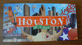 Houston In a Box Monopoly Game Landmark Edition Never Used Bayou City - $34.64