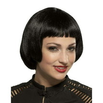 Flapper Wig - Black - Adult Costume Accessory - One Size - £13.08 GBP