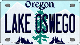 Lake Oswego Oregon Novelty Mini Metal License Plate Tag - $14.95