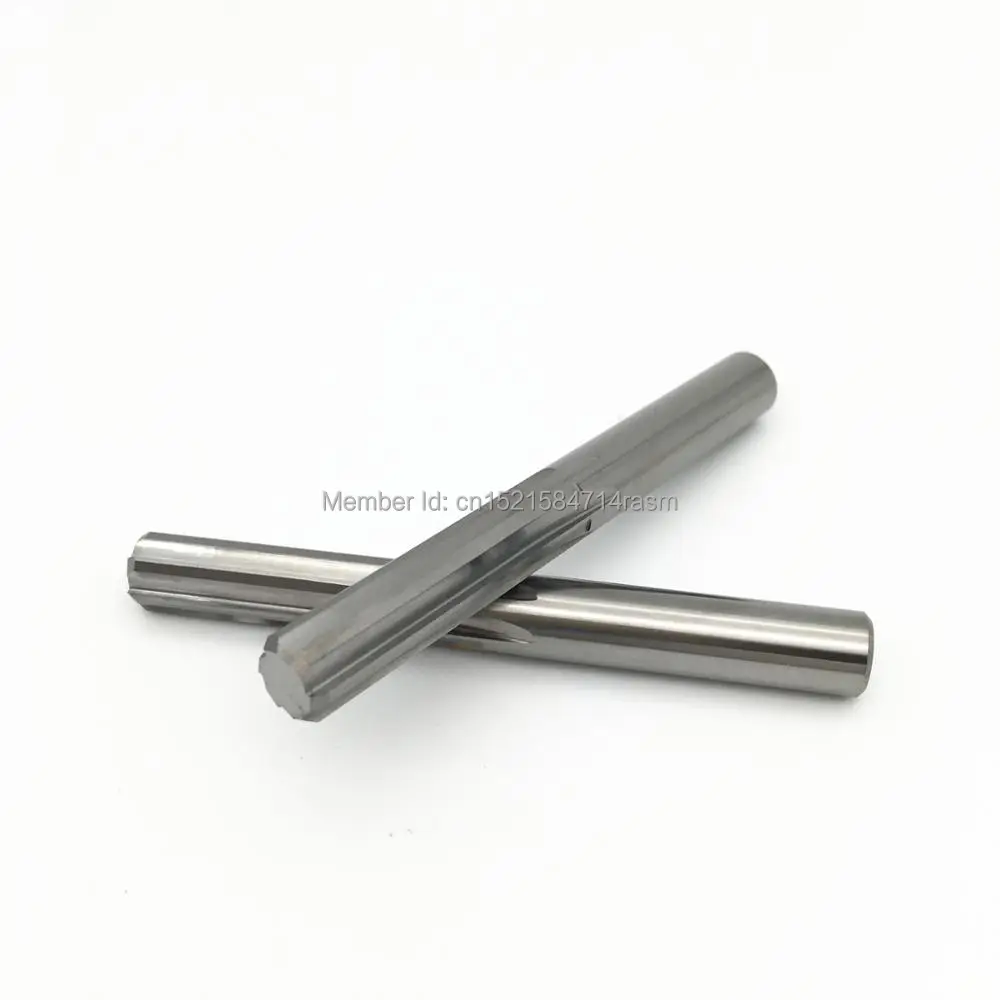 KLOT 2pcs Solid Carbide Chuc Reamer 1.5mm-6mm Length 100mm H7/H8/H9 Straight Flu - £165.92 GBP