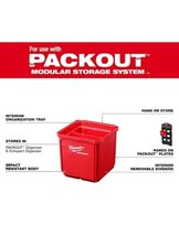 Milwaukee Tool 48-22-8062 4 Pack Bin Set For Packout - $28.95