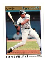 1992 O-Pee-Chee Premier #109 Bernie Williams New York Yankees - £3.00 GBP