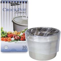 Kitchen Collection Crock Pot Liners 10 Bags 14&quot;x18&quot;x4&quot; - $9.89