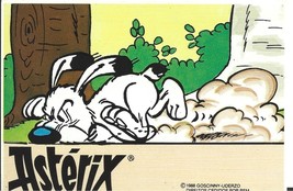 ⭕vtg, pocket calendar 1989 Comic Asterix Obelix Astérix 35 impala - $8.12 CAD