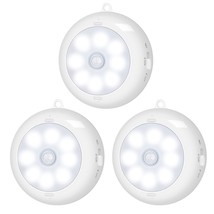 Motion Sensor Light Indoor, Led Night Light Closet Lights, Under Cabinet Battery - £34.84 GBP