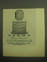 1958 Union-National Parma Furniture Ad - Drawers - £14.78 GBP