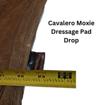 Cavalero Moxie Dressage Saddle Pad Brown Horse Size USED image 7