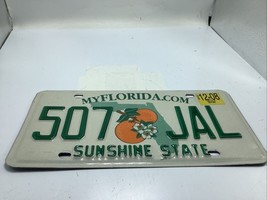LICENCE PLATE FLORIDA SUNSHINE STATE 507 JAL - $20.54 CAD