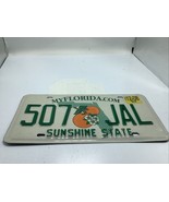 LICENCE PLATE FLORIDA SUNSHINE STATE 507 JAL - $278.27 MXN