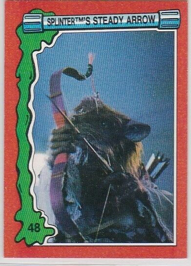 Primary image for N) 1991 Topps - Teenage Mutant Ninja Turtles 2 - Movie Trading Card - #48