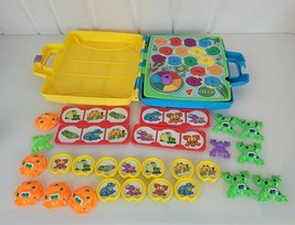 1995 PLAYSKOOL Hasbro Loads of Toads 4 in 1 Frog Toy Game Kids Children Vintage - $39.59