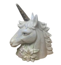 Price Products Unicorn Head  Figurine Porcelain Luster Glazed Figurine 6... - $16.22