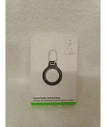 Belkin Secure Holder w/Key Ring for Apple Air Tag- Black - £20.34 GBP