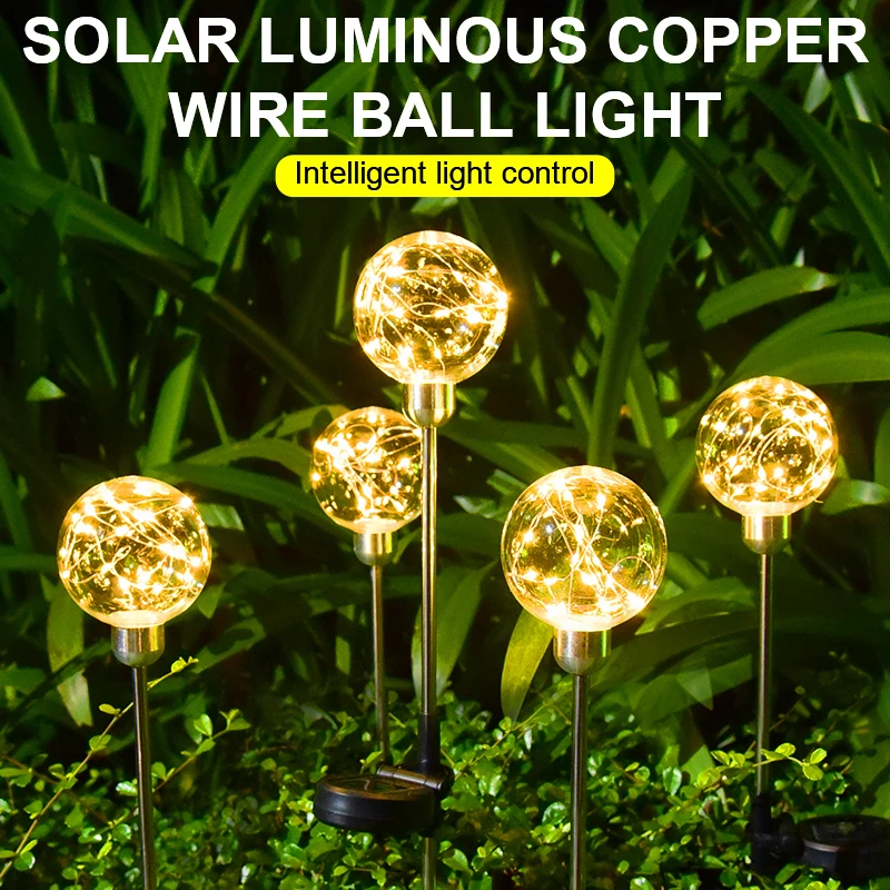 7 Color Changing Solar Jellyfish Light Waterproof Solar Garden Lights  Optic Lig - £50.19 GBP