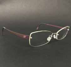 Lindberg Eyeglasses Frames 2207 T78 Col.113 Matte Purple Spirit 53-15-130 - £186.68 GBP
